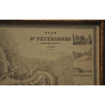 Карта Санкт-Петербурга, 1844 год Продана